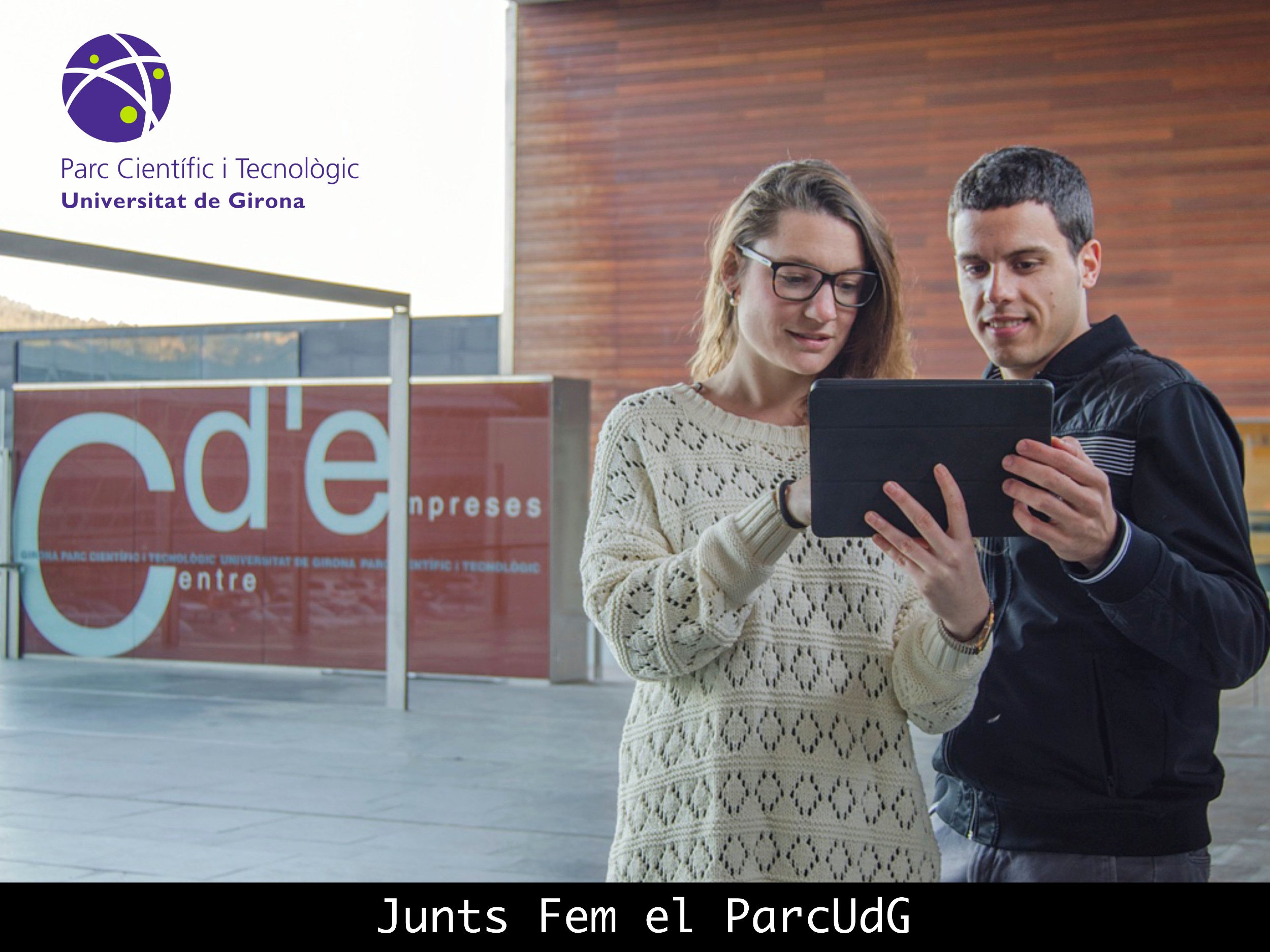 Una imatge de la campanya 'Junts fem el parc' Una imatge de la campanya 'Junts fem el parc'