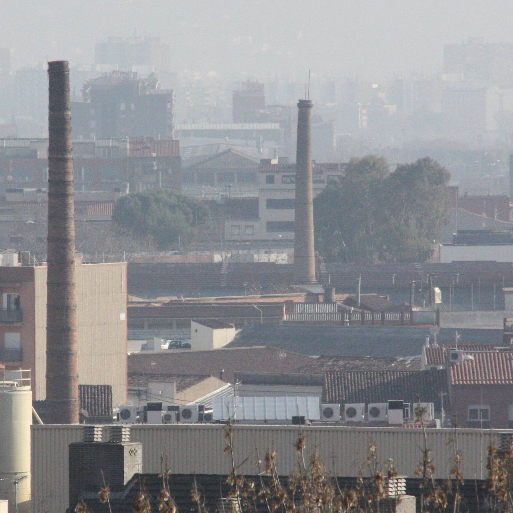 Imatge de les indústries de Sabadell