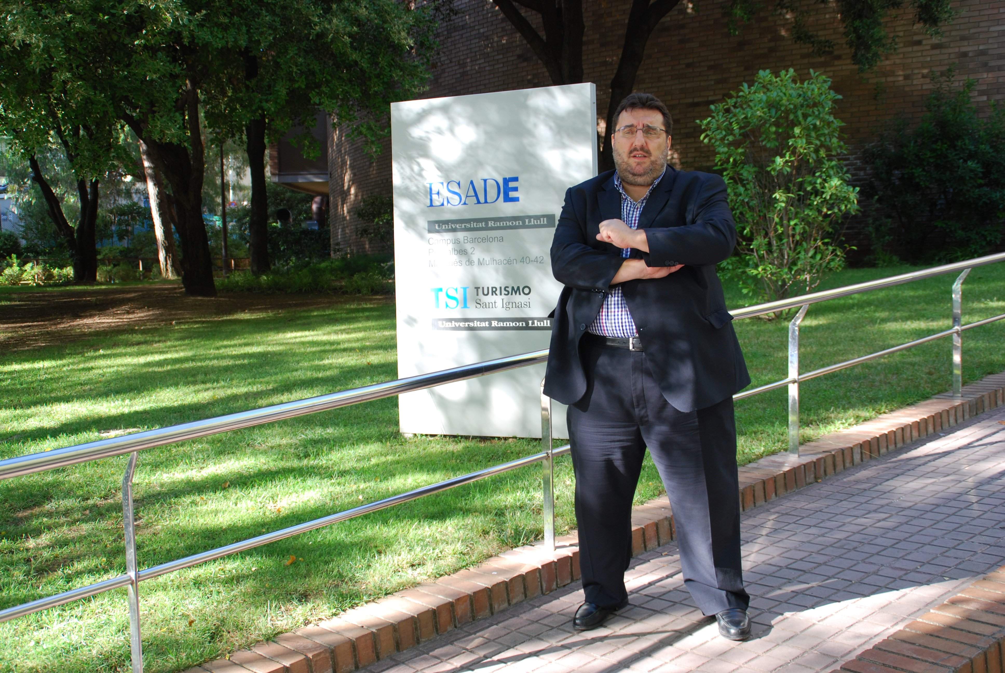 Jordi Ficapal, Director de l'Observatori de Turisme Responsable, de la Universitat Ramon LLull