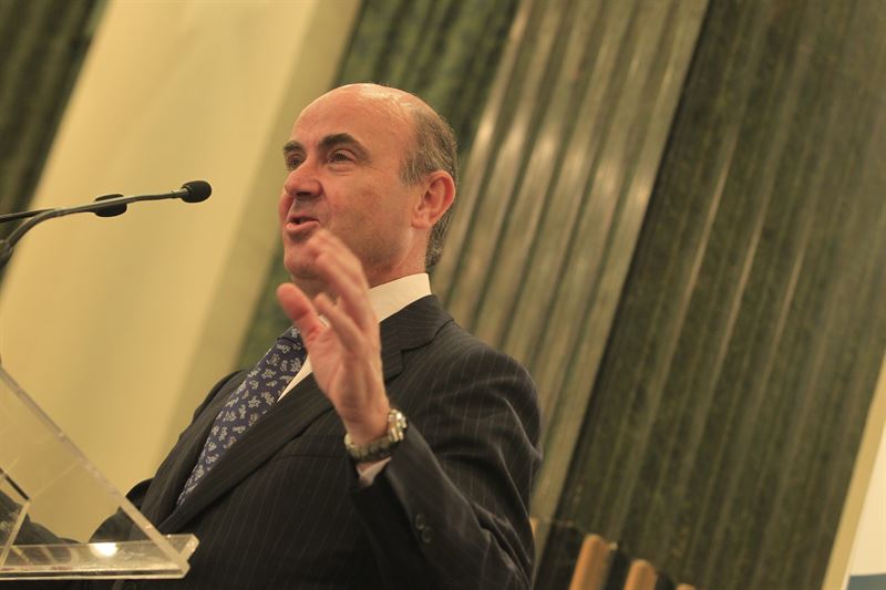 El ministre d'Economia i Competitivitat, Luis de Guindos,