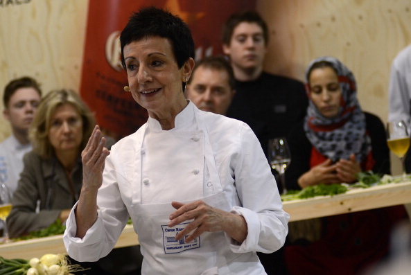 Carme Ruscalleda durant un 'showcooking' celebrat a Barcelona 