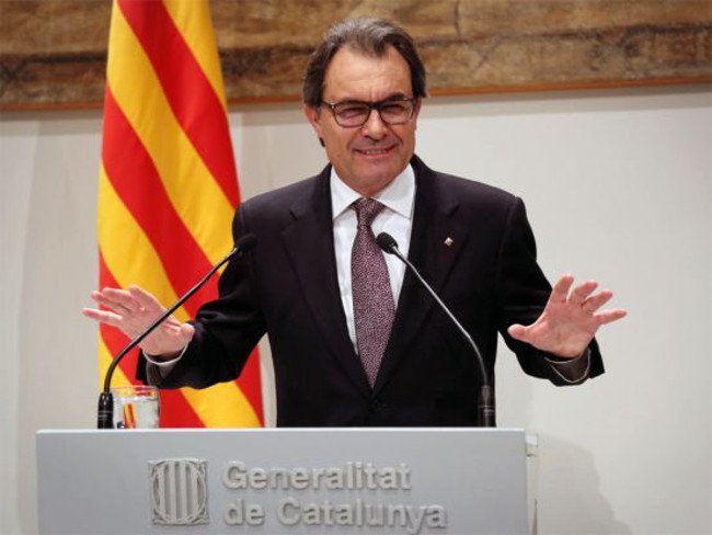 El president de la Generalitat, Artur Mas