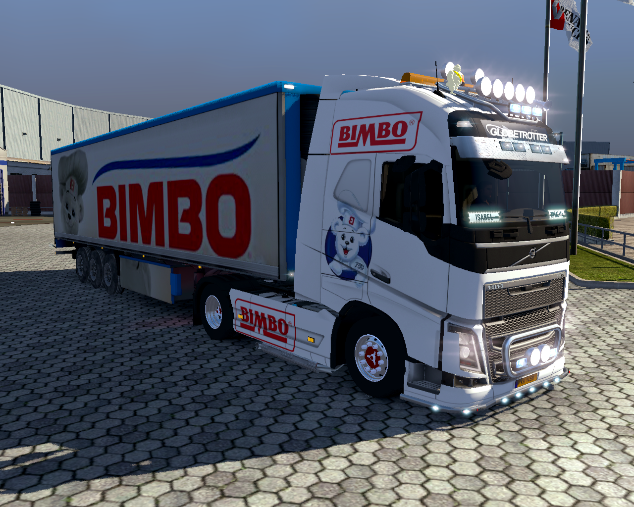 Un dels camions de Bimbo Un dels camions de Bimbo