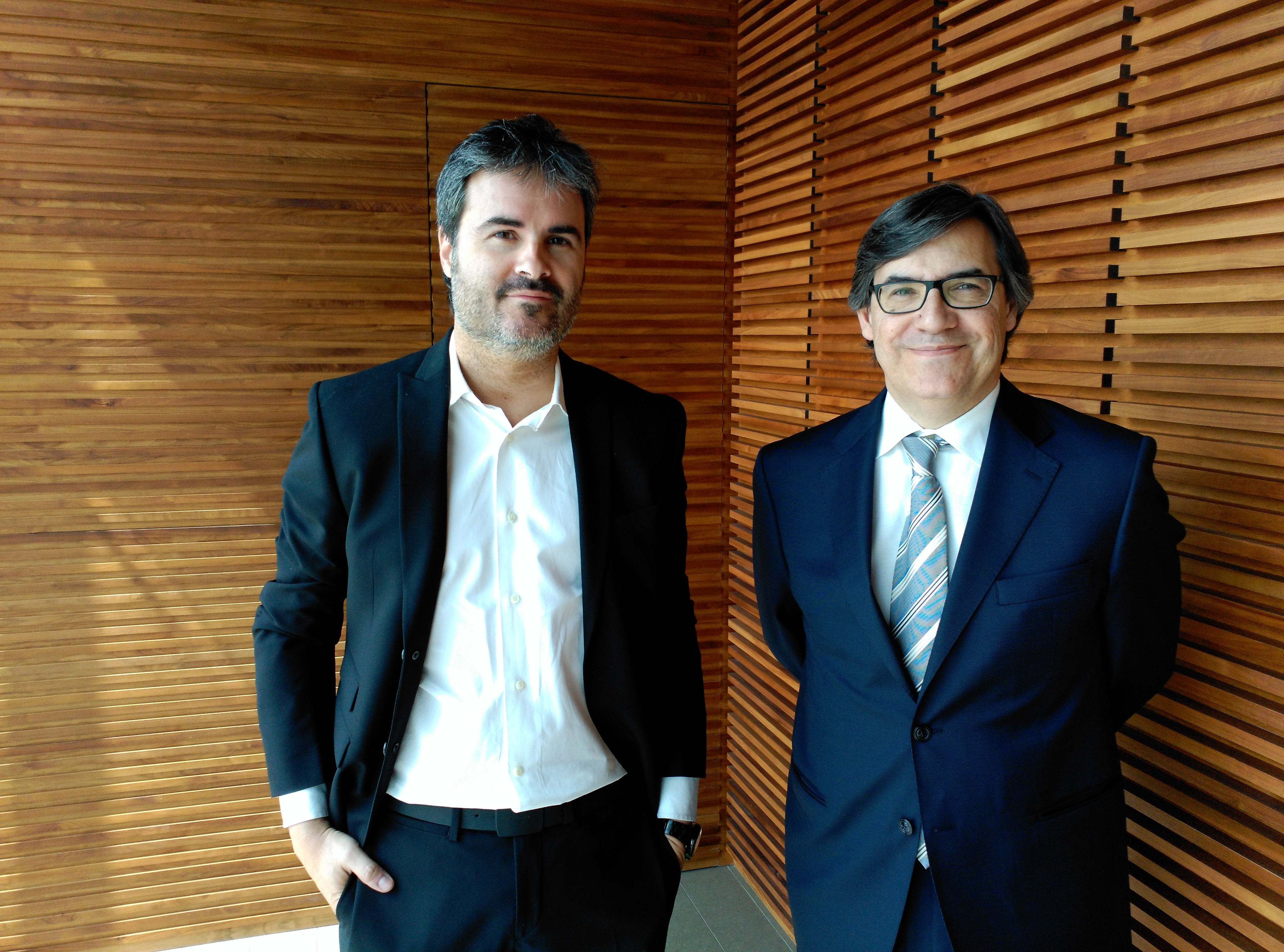 Manel Mauri i Carlos Soler, socis fundadors de Tecnoquark