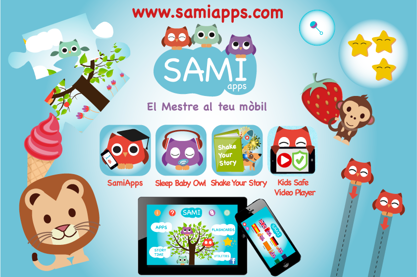 Sami Apps suma diferentes aplicaciones para niños Sami Apps suma diferentes aplicaciones para niños