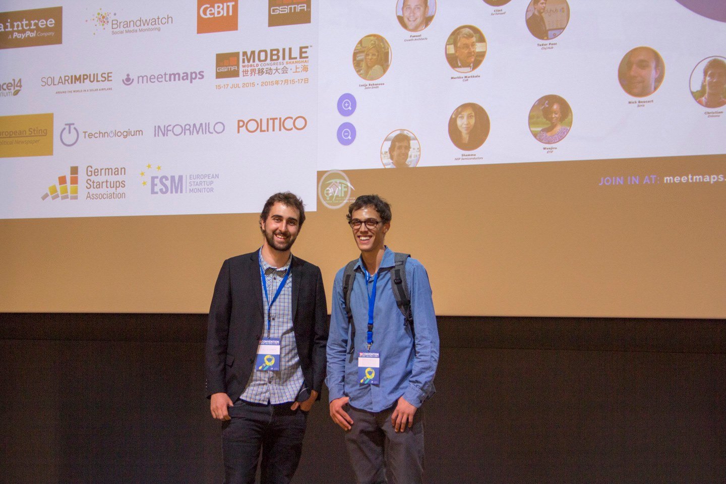 Gerard Salvia y Cesc Riera de Meetmaps Gerard Salvia y Cesc Riera de Meetmaps