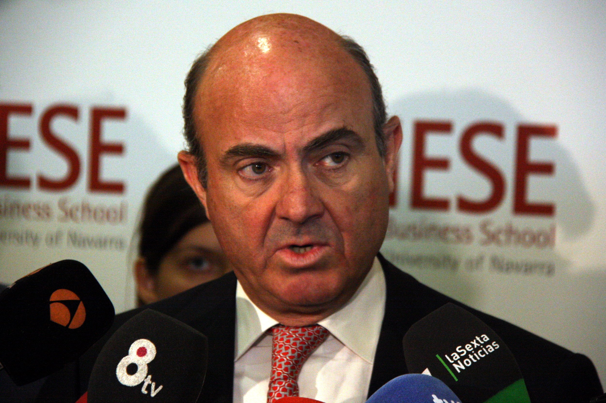 De Guindos, al IESE de Barcelona