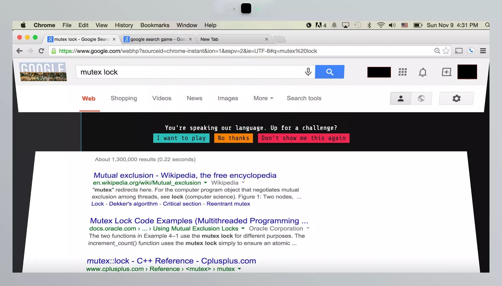 El misterioso mensaje de Google para captar candidatos El misterioso mensaje de Google para captar candidatos