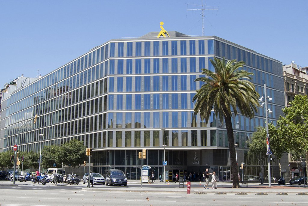 L'edifici de l'ONCE a Barcelona