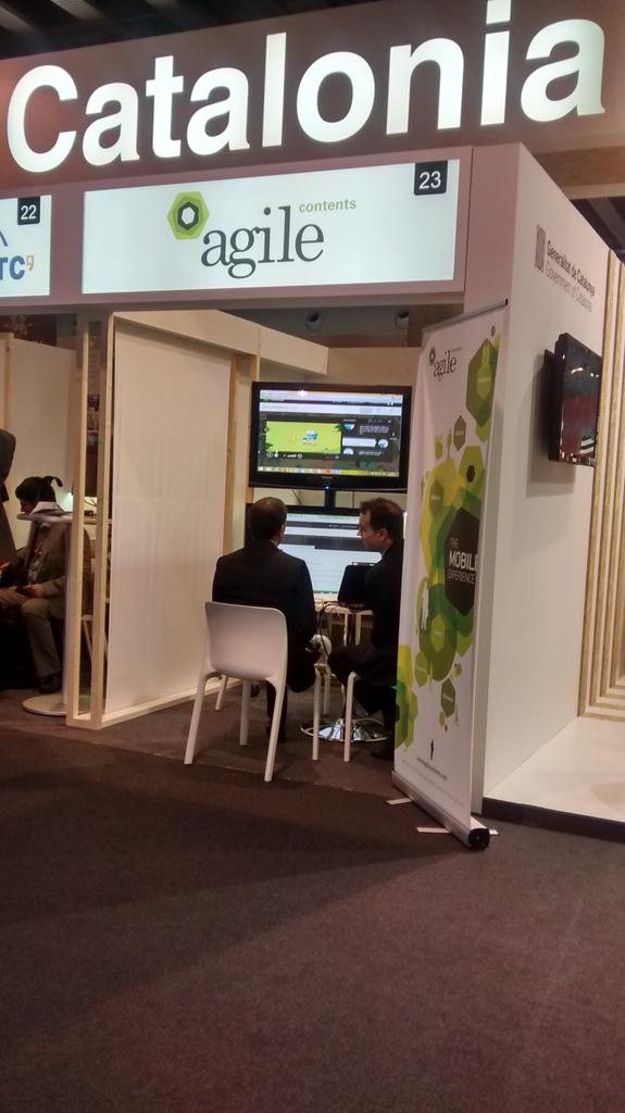 Agile Contents van ser presents al MWC Agile Contents van ser presents al MWC