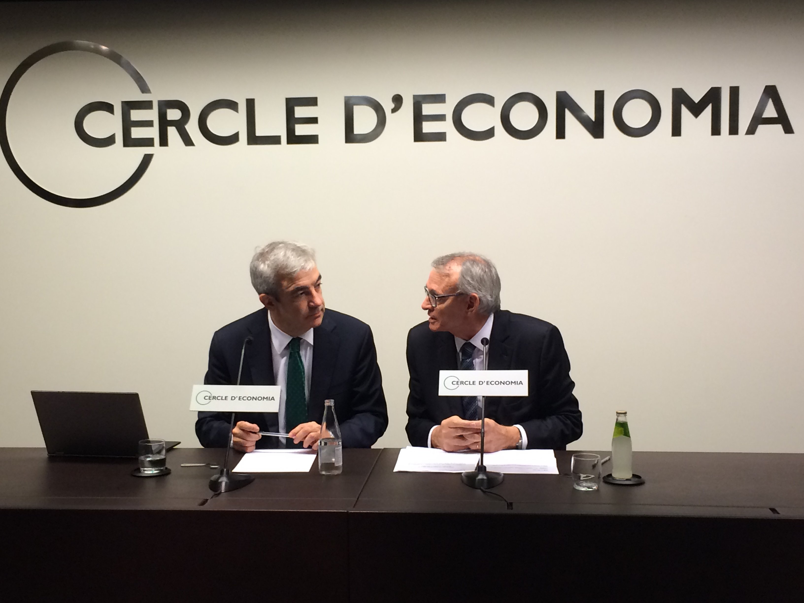 Luis Garicano ha presentado al Círculo de Economía la propuesta económica de Ciutadans