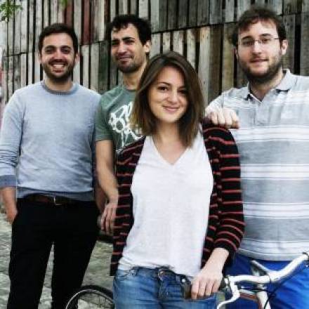 The four founders of the start-up aimed to create a network of gourmet restaurants The four founders of the start-up aimed to create a network of gourmet restaurants
