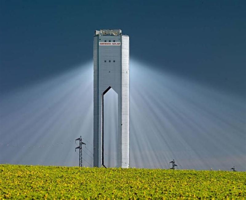 Plataforma Solar d'Abengoa a Sanlúcar La Mayor Plataforma Solar d'Abengoa a Sanlúcar La Mayor