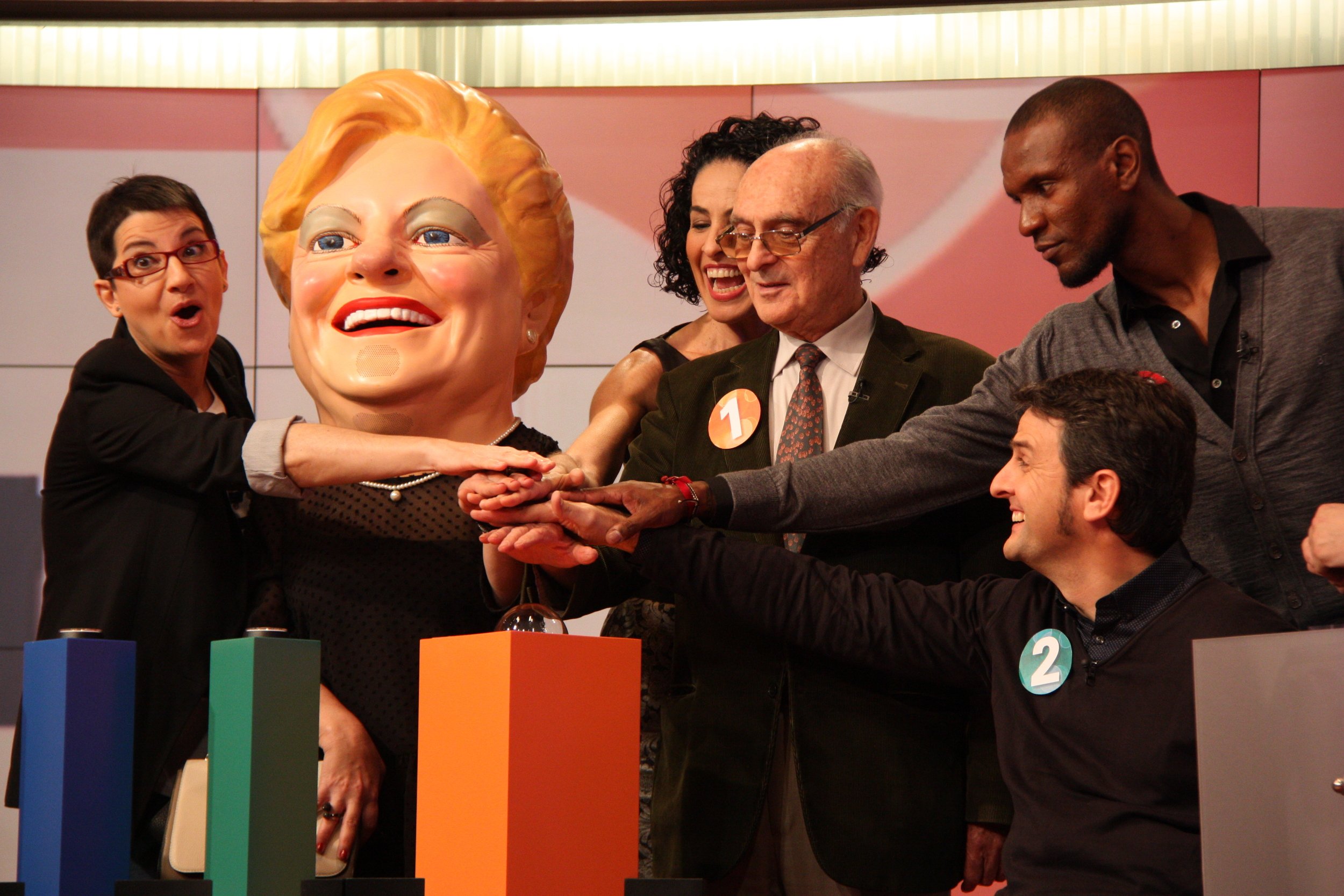 La Grossa i els participants del sorteig
