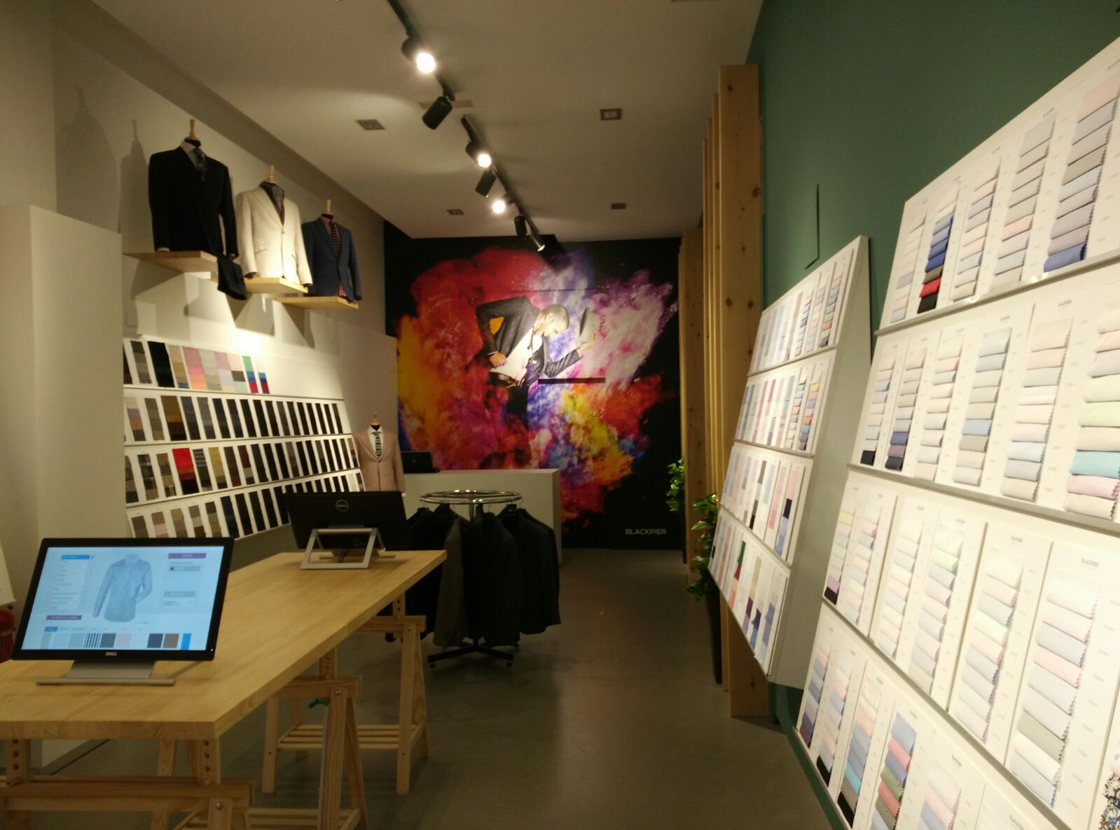Imatge de la primera franquícia de l'empresa lleidatana Blackpier a Lleida Imatge de la primera franquícia de l'empresa lleidatana Blackpier a Lleida