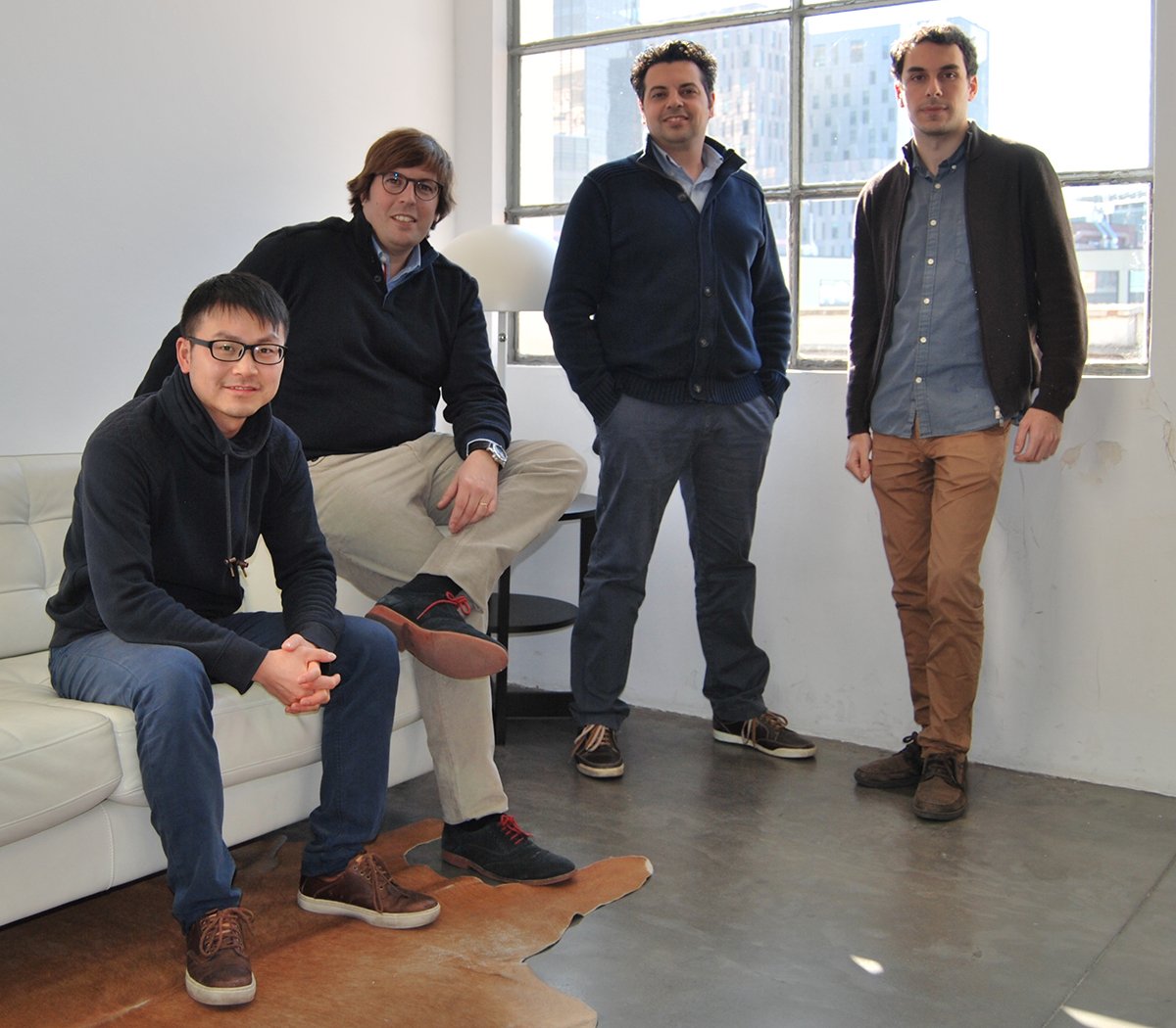 El equipo fundador está formado por cuatro socios del ámbito empresarial y tecnológico