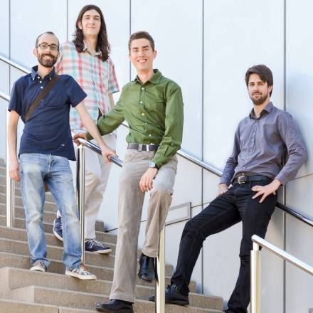 Sharing Academy has a team of four people 