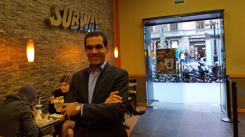 El responsable de Subway a Catalunya i Andorra, Carlos Ávila El responsable de Subway a Catalunya i Andorra, Carlos Ávila